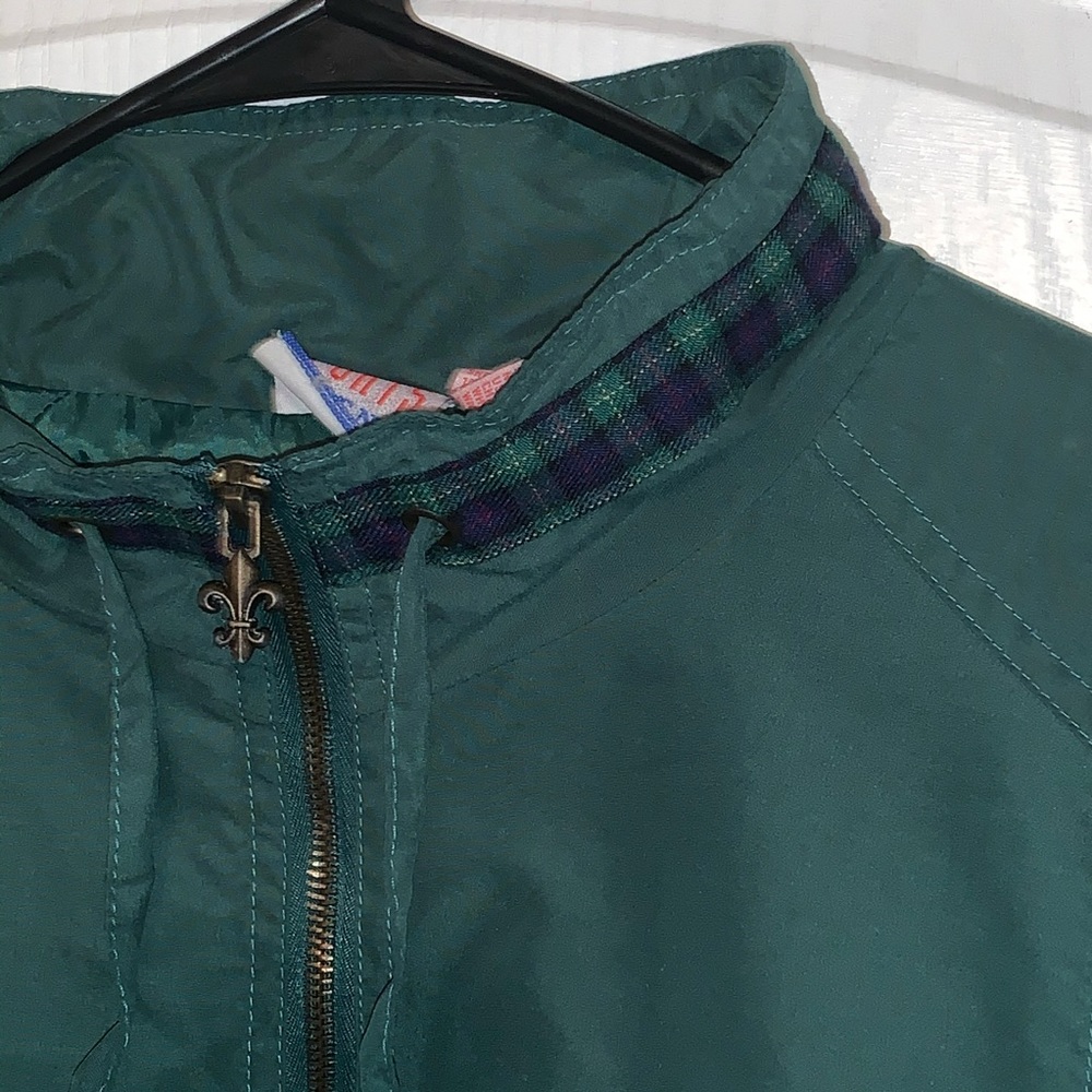 GREEN PATCHWORK JACKET - Picture 3 of 4